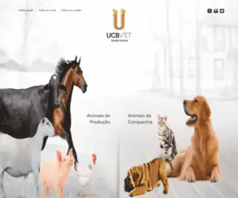 Ucbvet.com(Saúde Animal) Screenshot
