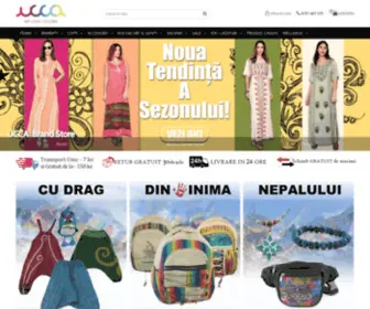 Ucca.ro(UCCA brand store cu Produse Unicat) Screenshot