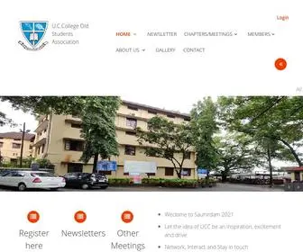 Uccalumni.in(U.C.College Old Students Association) Screenshot