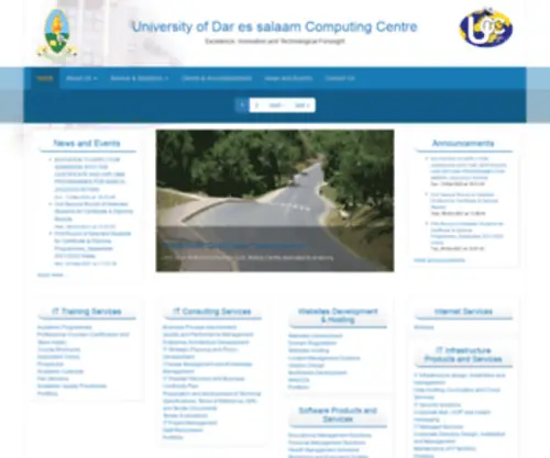 UCC.co.tz(Home) Screenshot