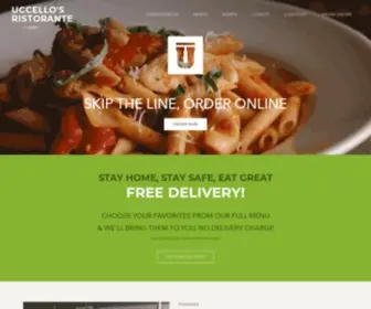 Uccellos.com(UCCELLO'S RISTORANTE) Screenshot