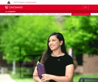 Ucclermont.edu(UC Clermont College) Screenshot