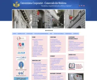 UCCM.md(Universitatea Cooperatist Comerciala din Moldova) Screenshot