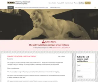 UCCS.info(Home) Screenshot