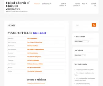 UCCZ.org(We are a united and uniting Church) Screenshot