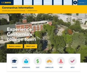 UCDavis.com(UC Davis) Screenshot