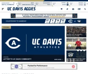 UCDavisaggies.com(UC Davis Athletics) Screenshot