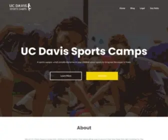 UCDavissportscamps.com Screenshot