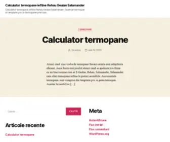 UCDC.info(Calculator termopane ieftine Rehau Gealan Salamander) Screenshot