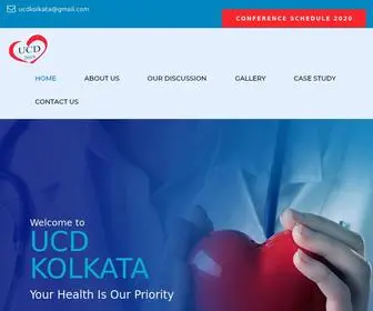 UCDkolkata.com(Update In Cardiovascular Diseases) Screenshot