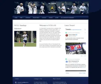 UCDlax.com(UC Davis Lacrosse) Screenshot