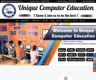 Uceagra.com(Unique Computer Education) Screenshot