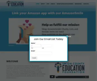 Ucedfoundation.org(Union County Education Foundation) Screenshot