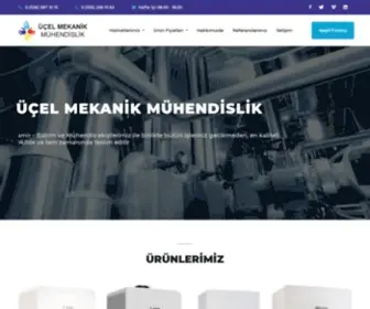 Ucelmekanikmuhendislik.com(Üçel Mekanik Mühendislik) Screenshot