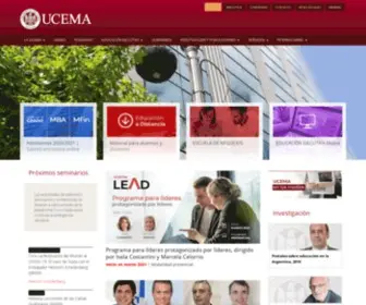 Ucema.edu.ar(Posgrado) Screenshot