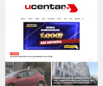 Ucentar.rs(Mi uvek gađamo u centar) Screenshot