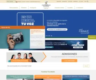 Ucentral.co(Sitio oficial) Screenshot