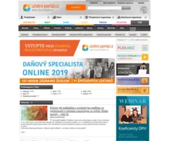 Ucetni-Portal.cz(Účetní a daňový portál) Screenshot