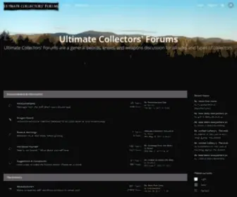 Ucforums.com(Ultimate Collectors' Forums) Screenshot