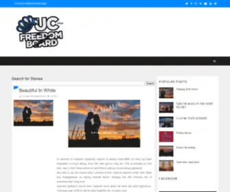 Ucfreedomboard.com(UCnian Freedom Board) Screenshot