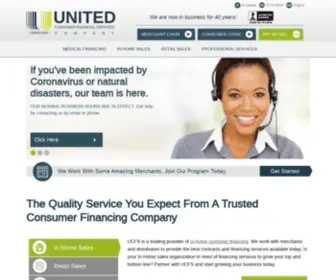 UCFS.net(Consumer Financing) Screenshot