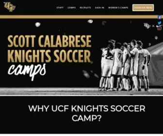 Ucfsoccercamp.com(UCF Knights Soccer Camp) Screenshot