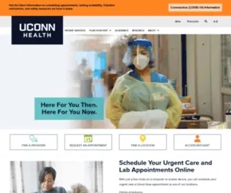 UCHC.edu(UConn Health) Screenshot