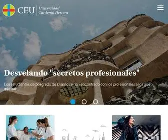 Uchceu.es(Universidad CEU Cardenal Herrera) Screenshot