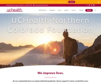 Uchealthnocofoundation.org(UCHealth Northern Colorado Foundation) Screenshot