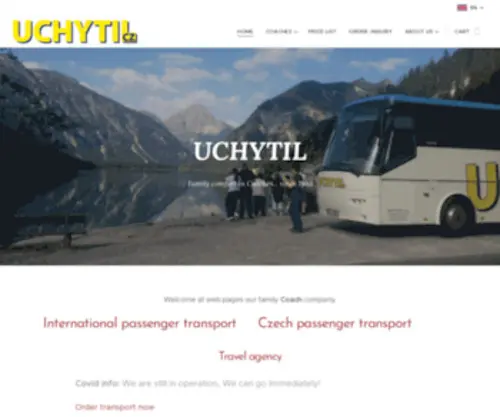 Uchytil.cz(Autobusová) Screenshot