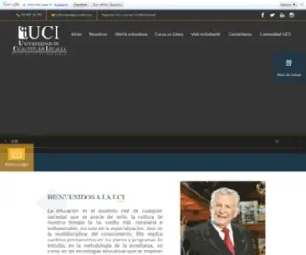 Uci.edu.mx(Universidad de Cuautitlán Izcalli) Screenshot