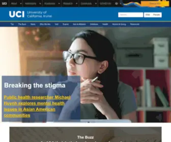 Uci.edu(Home) Screenshot