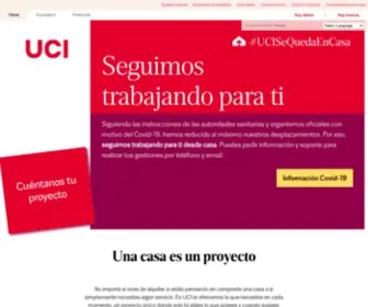 Uci.es(Unión Créditos Inmobiliarios) Screenshot