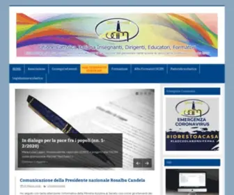 Uciim.it(Unione Cattolica Italiana Insegnanti) Screenshot