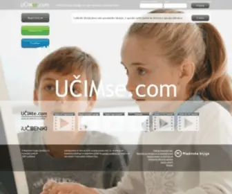 Ucimse.com(UČIMse.com) Screenshot