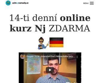 Ucimsenemecky.cz(Němčina zdarma) Screenshot