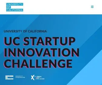 Ucinnovationchallenge.org(The UC Startup Innovation Challenge) Screenshot