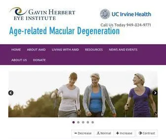 Ucirvineamd.org(AMD Age) Screenshot