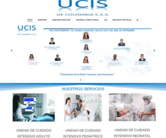 Uciscolombia.com(Ucis de Colombia SAS) Screenshot