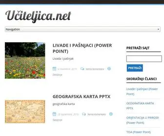 Uciteljica.net(Blog) Screenshot