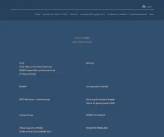Uclafemba.com(UCLA FEMBA 2023) Screenshot