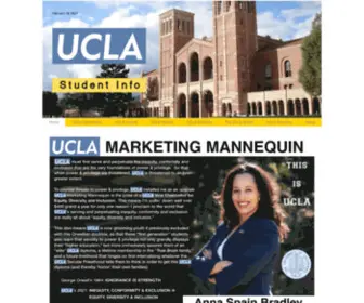 Uclastudent.info(UCLA Student Info) Screenshot
