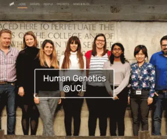 UclhumGen.com(Human Genetics @UCL) Screenshot