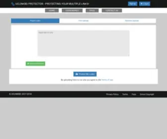 Uclinkbd.com(Multiple Link Protector & Earn Money) Screenshot