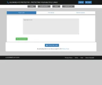 Uclinkbd.xyz(Multiple Link Protector & Earn Money) Screenshot
