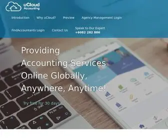 Ucloudaccounting.com(UCloud Accounting) Screenshot