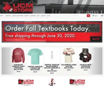 Ucmbookstore.com(University Store) Screenshot