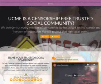 Ucme.online(Your Trusted Social Community) Screenshot