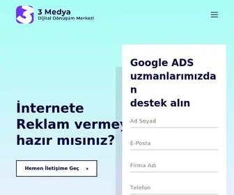 Ucmedya.com(Google ve Sosyal Medya Reklamlar) Screenshot
