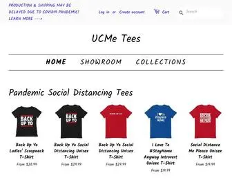 Ucmetees.com(UCMe Tees) Screenshot